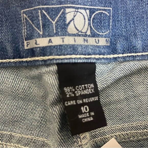 🎉NY&C Ankle Crop Jeans Sz 10 - Picture 9 of 11